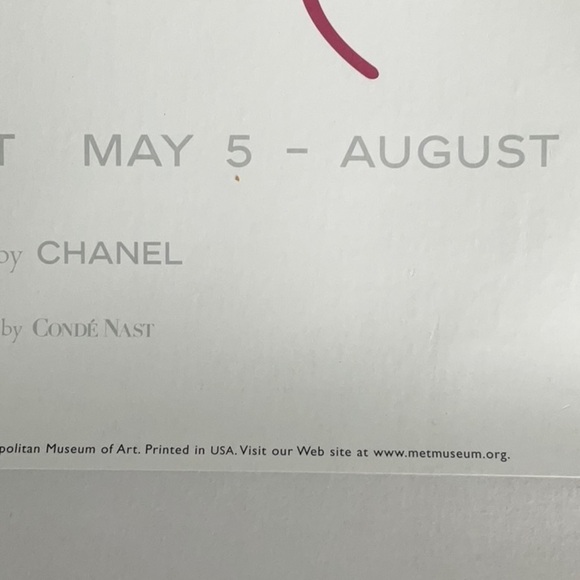Chanel: Decade by Decade. The Metropolitan Museum of Modern Arts, 2005 Poster - Picture 16 of 16